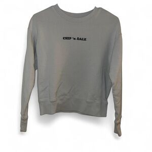 Chip N Dale Disney Uniqlo Sweatshirt Women’s XS